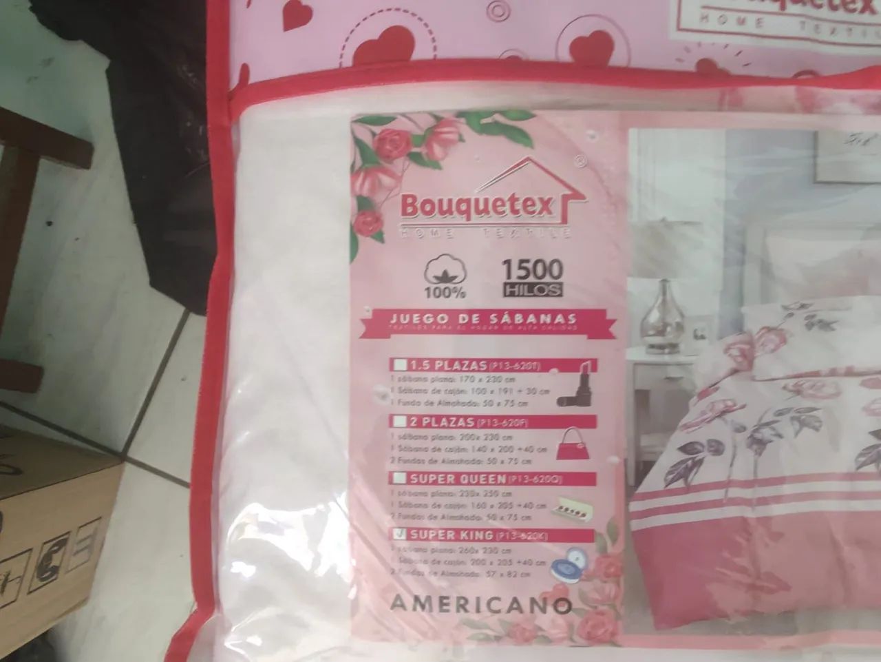 Jogo de lençol Bouquetex Americano - Foto 3
