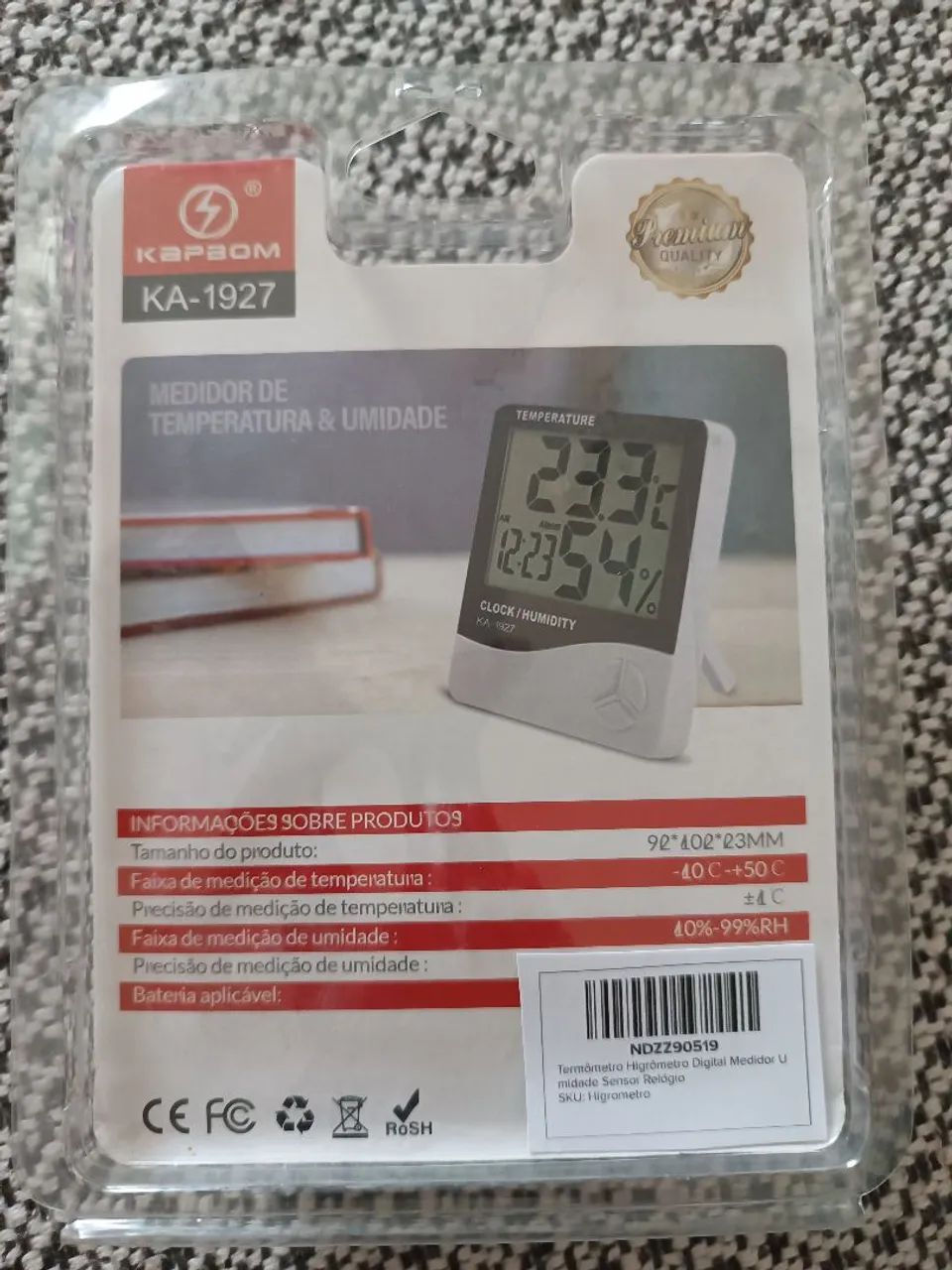 Medidor têmperatura umidade - Foto 2
