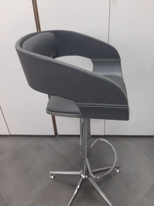 Banqueta Londrina Cinza - Foto 5