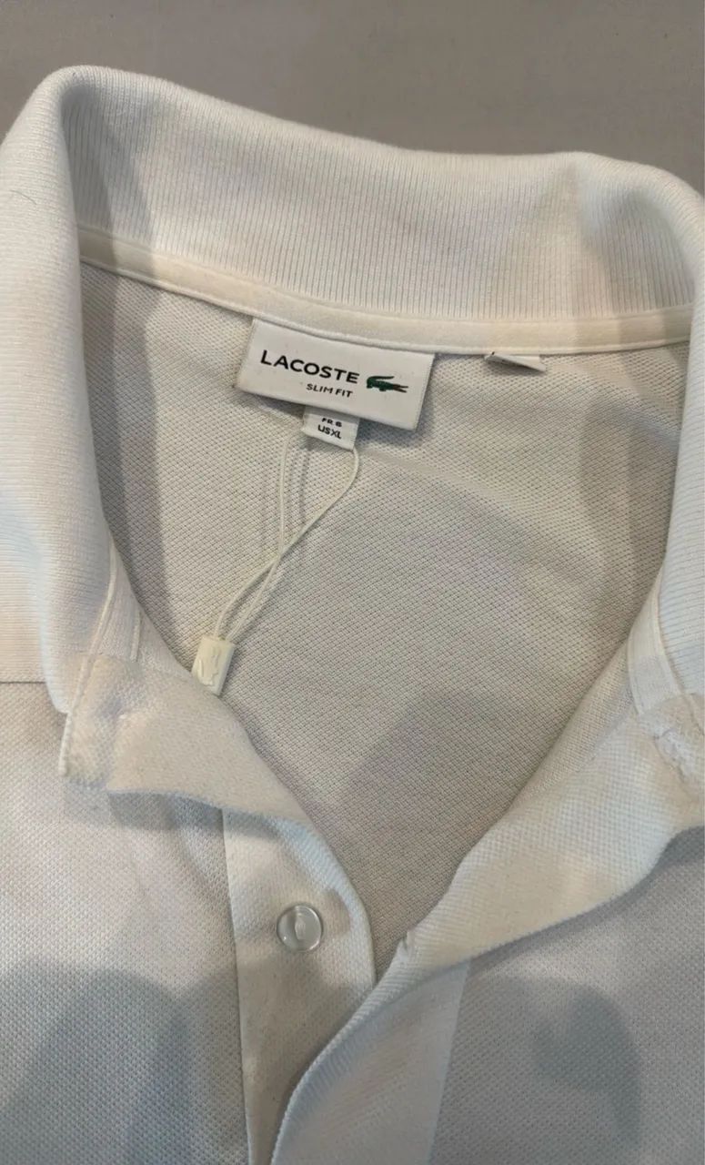 Polo Lacoste branca original  - Foto 2