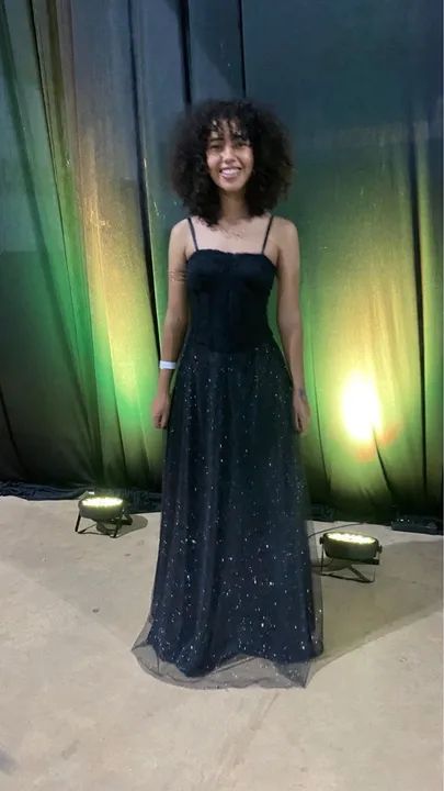 Vestido de festa preto  - Foto 3