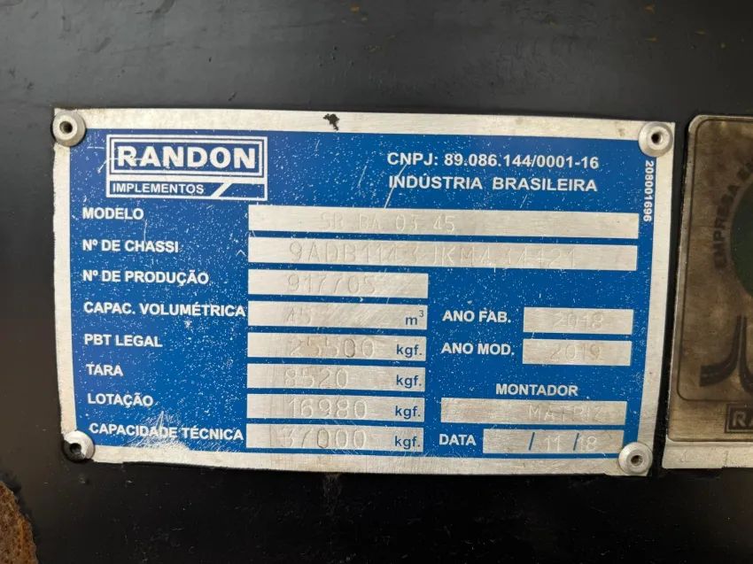 CAÇAMBA RANDON ANO 2019 - Foto 8