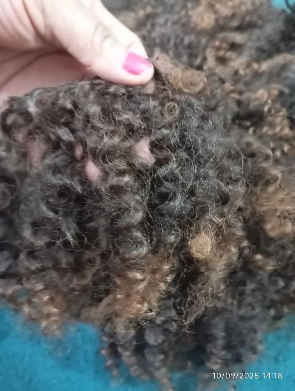 Cabelo bio vegetal de 30 cm - Foto 2
