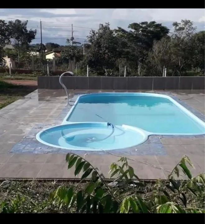 Piscina instalada de fibra 100% fibra com Kit filtrante  - Foto 2