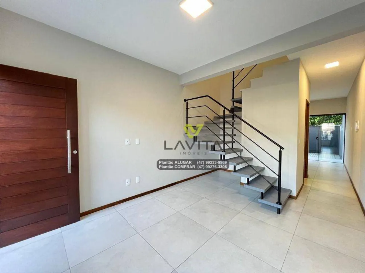 Casa Para Aluguel, Locação com 2 Dormitórios, 82,2m² - Bairro Fortaleza Alta - Blumenau SC