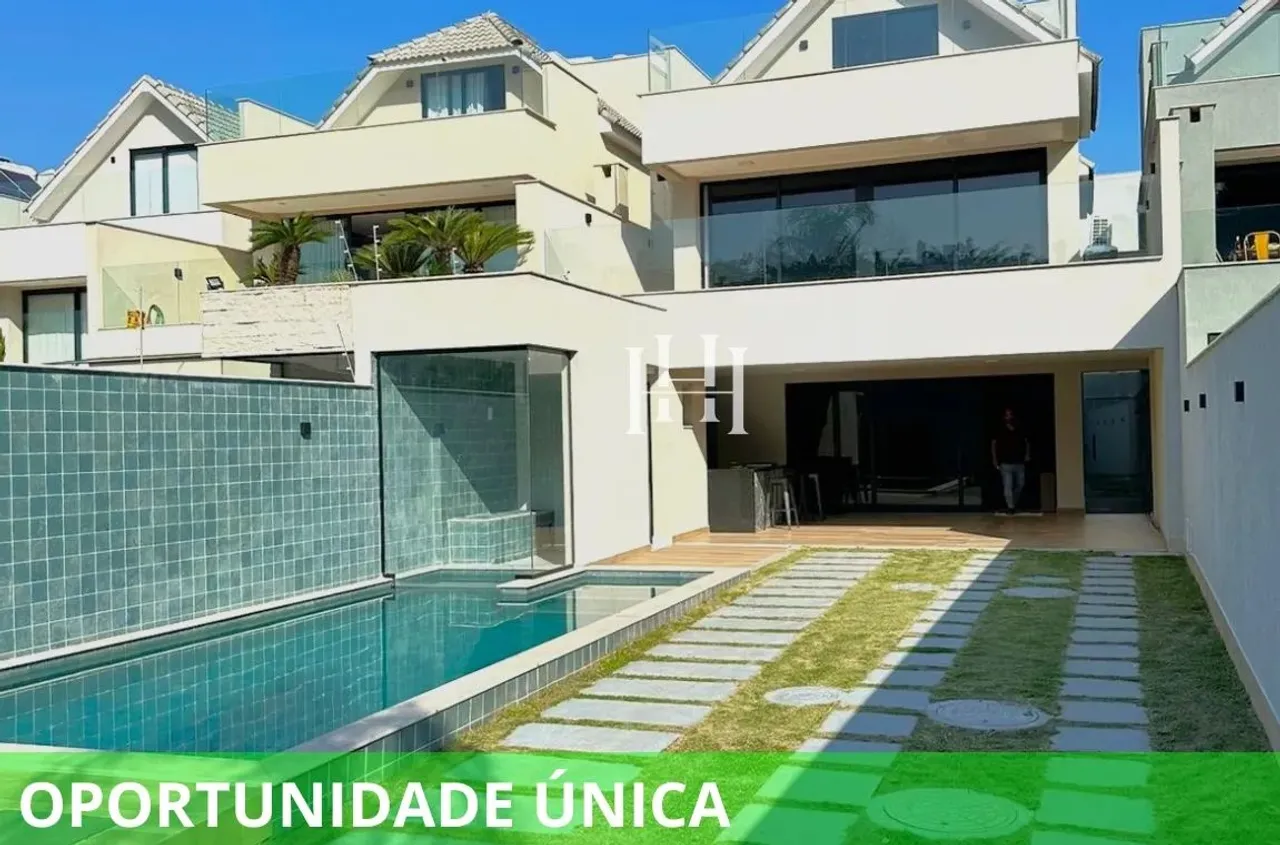 Casa com Piscina na Barra da Tijuca 4 Quartos