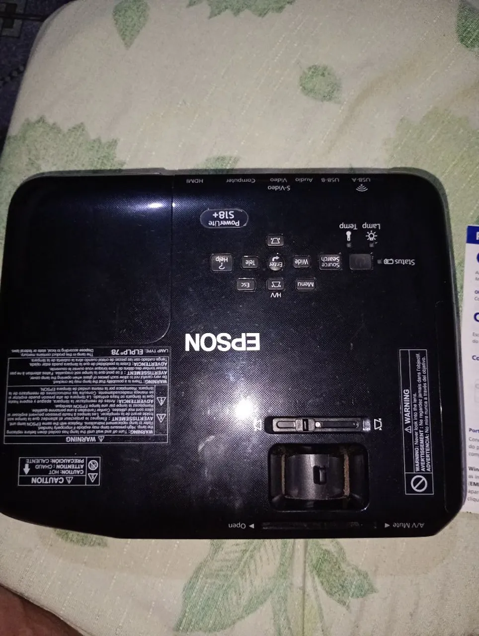 Projetor Epson Powerlite S18+