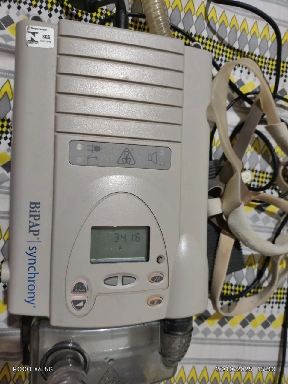 Vendo BiPAP Synchrony II  - Philips Respironics  - Foto 3