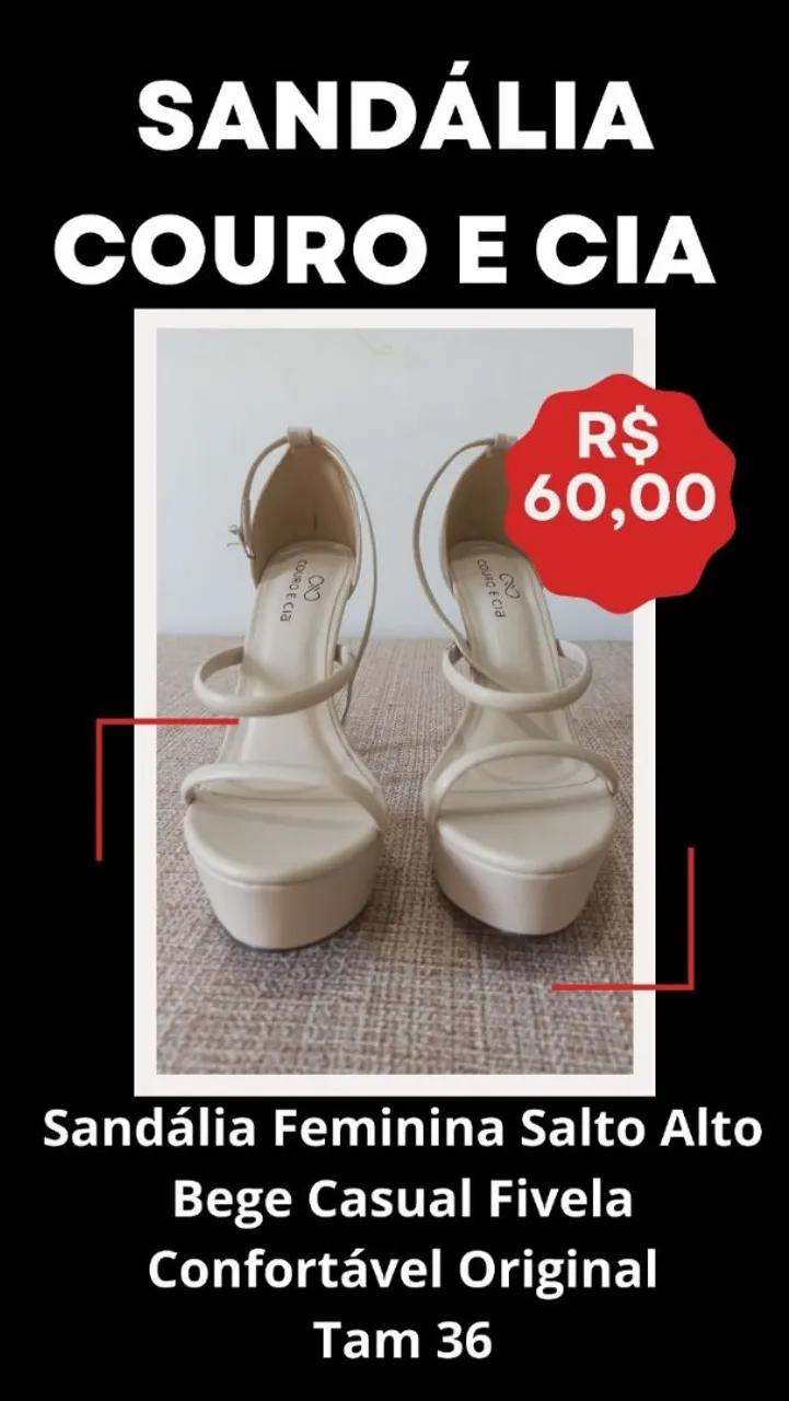Sandália feminina