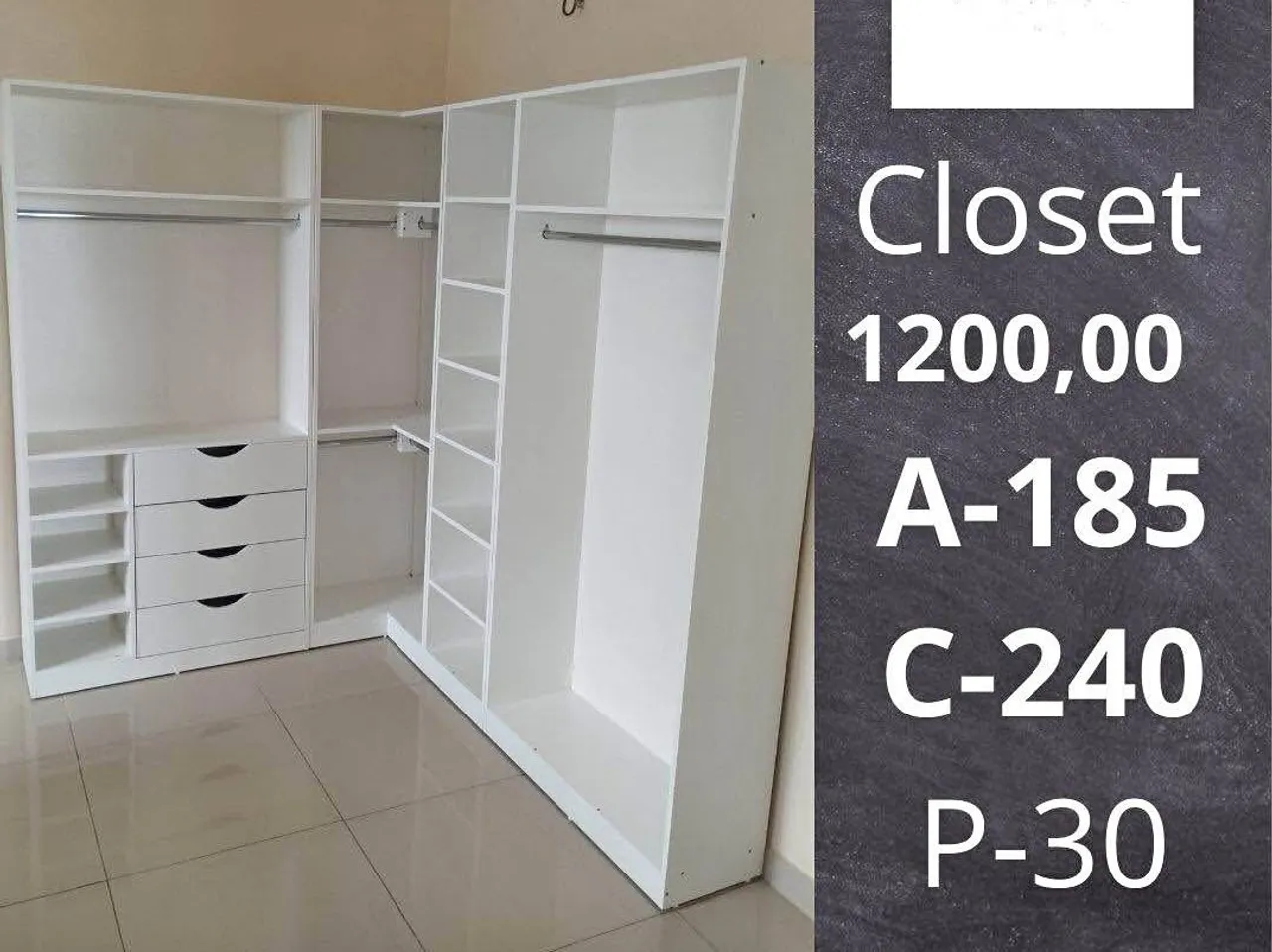 Closet em L