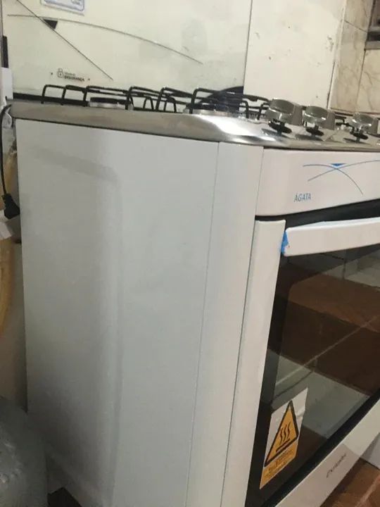 Fogão 4 Bocas Esmaltec Agata Branco - Foto 4