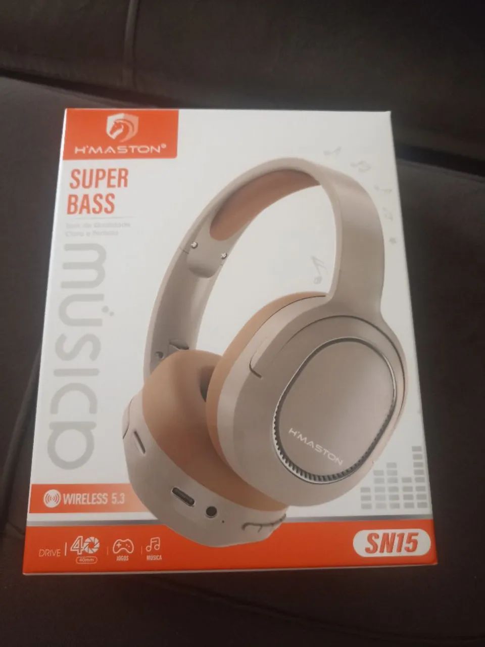 Fone de Ouvido HMASTON Super Bass - Wireless 5.3 - SN15
