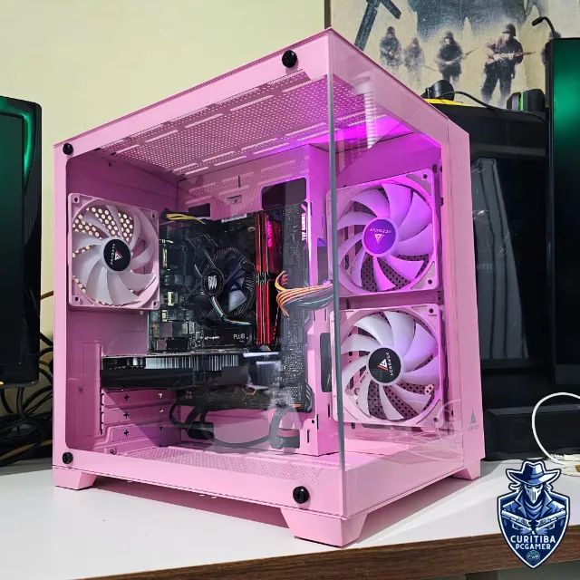 31) PC Gamer Rosa i5-9400F 16GB NVMe GTX1050 Ti 4GB (di minina