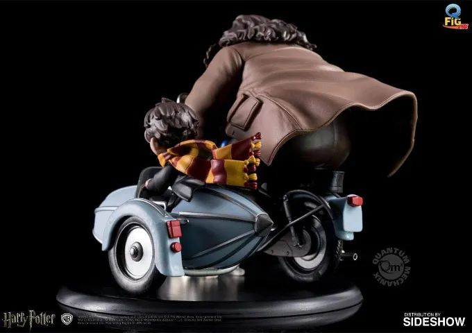Harry Potter E Rubeus Hagrid Figura Qfig Max Edição Limitada - Foto 3