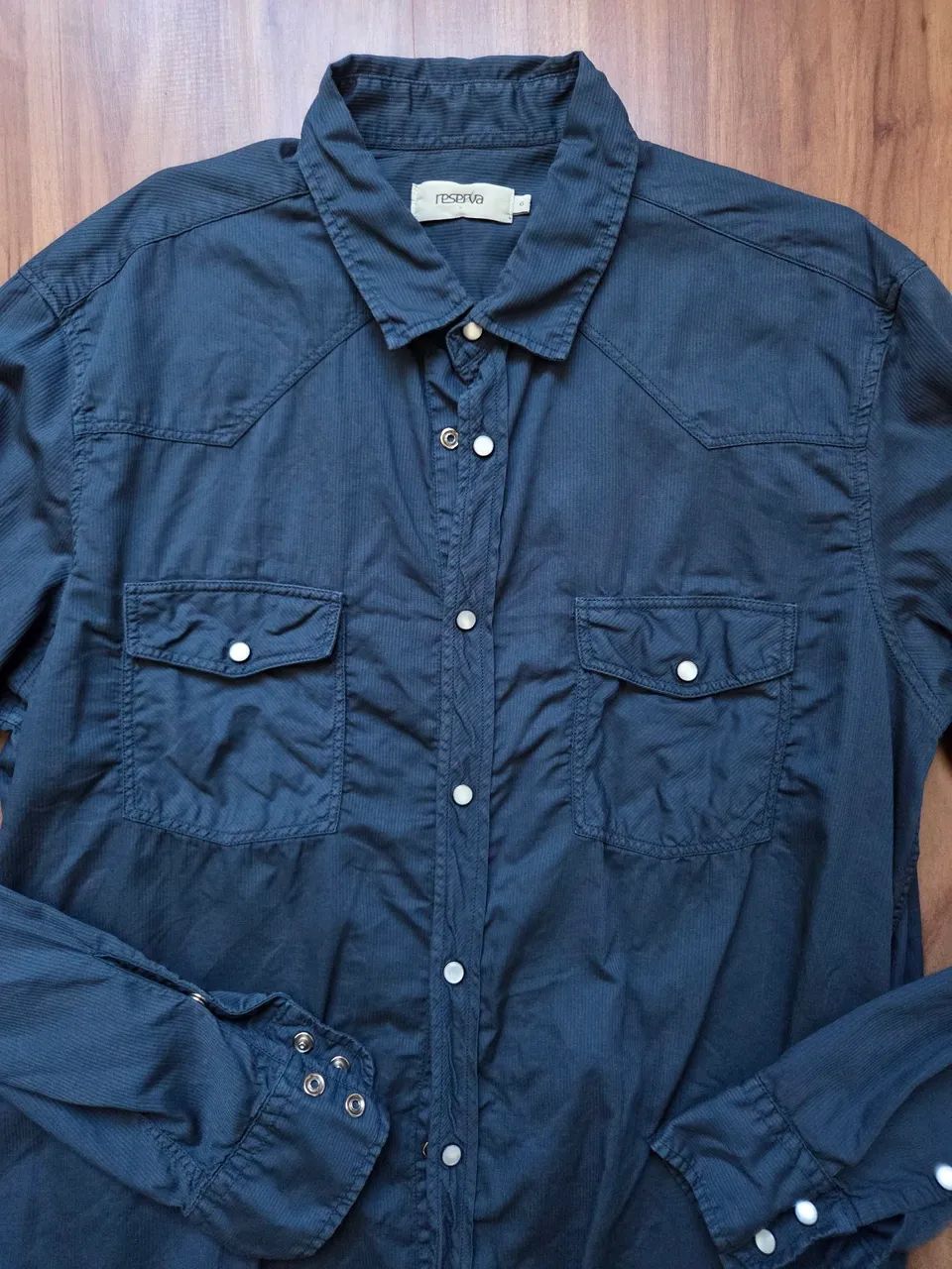 Camisa Azul original da Reserva  - Foto 2