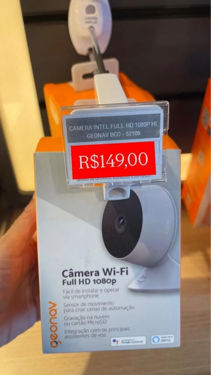 Câmera Wi-Fi Full HD 1080p Geonav
