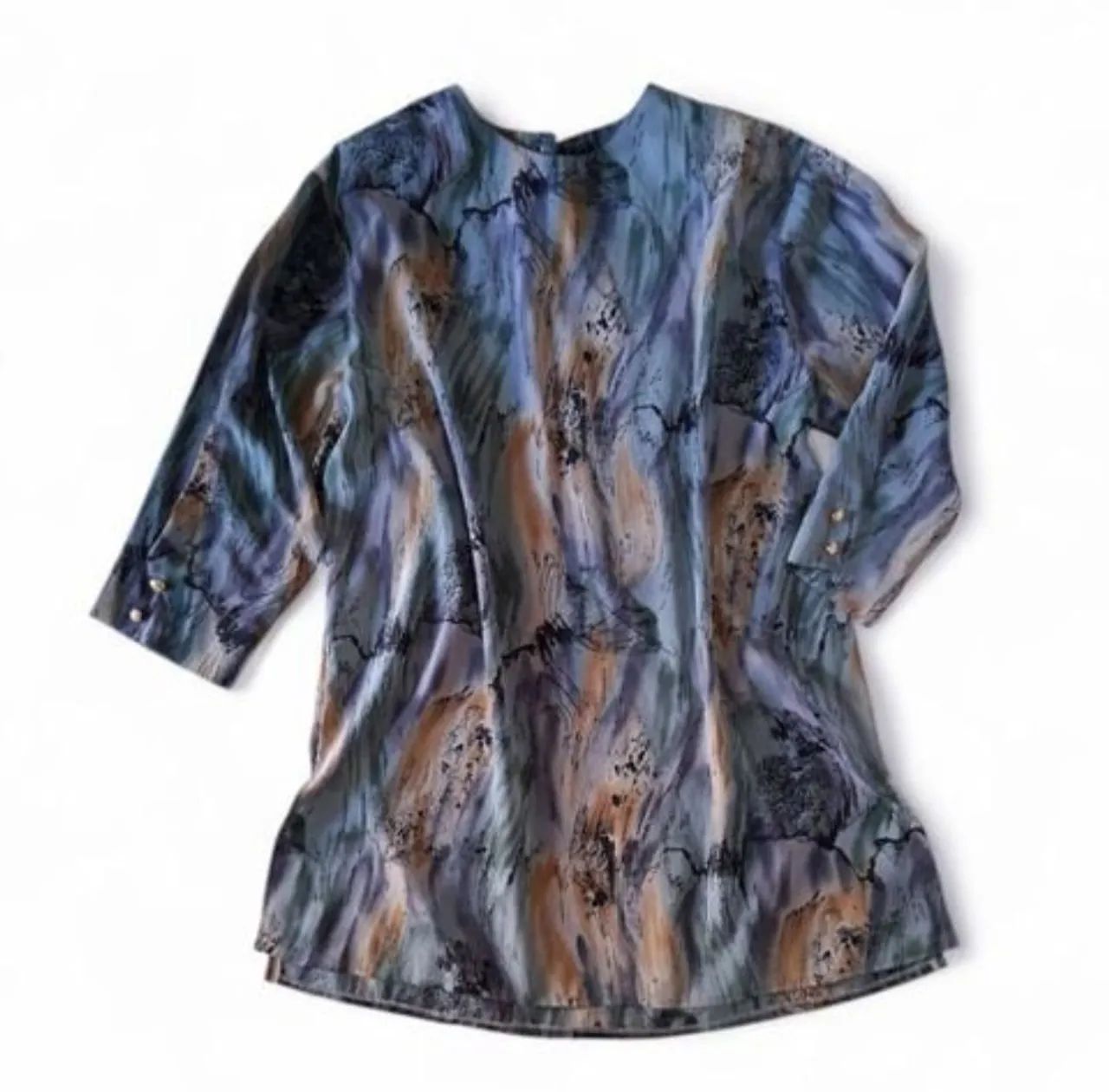 Blusa viscose vintage - Foto 3