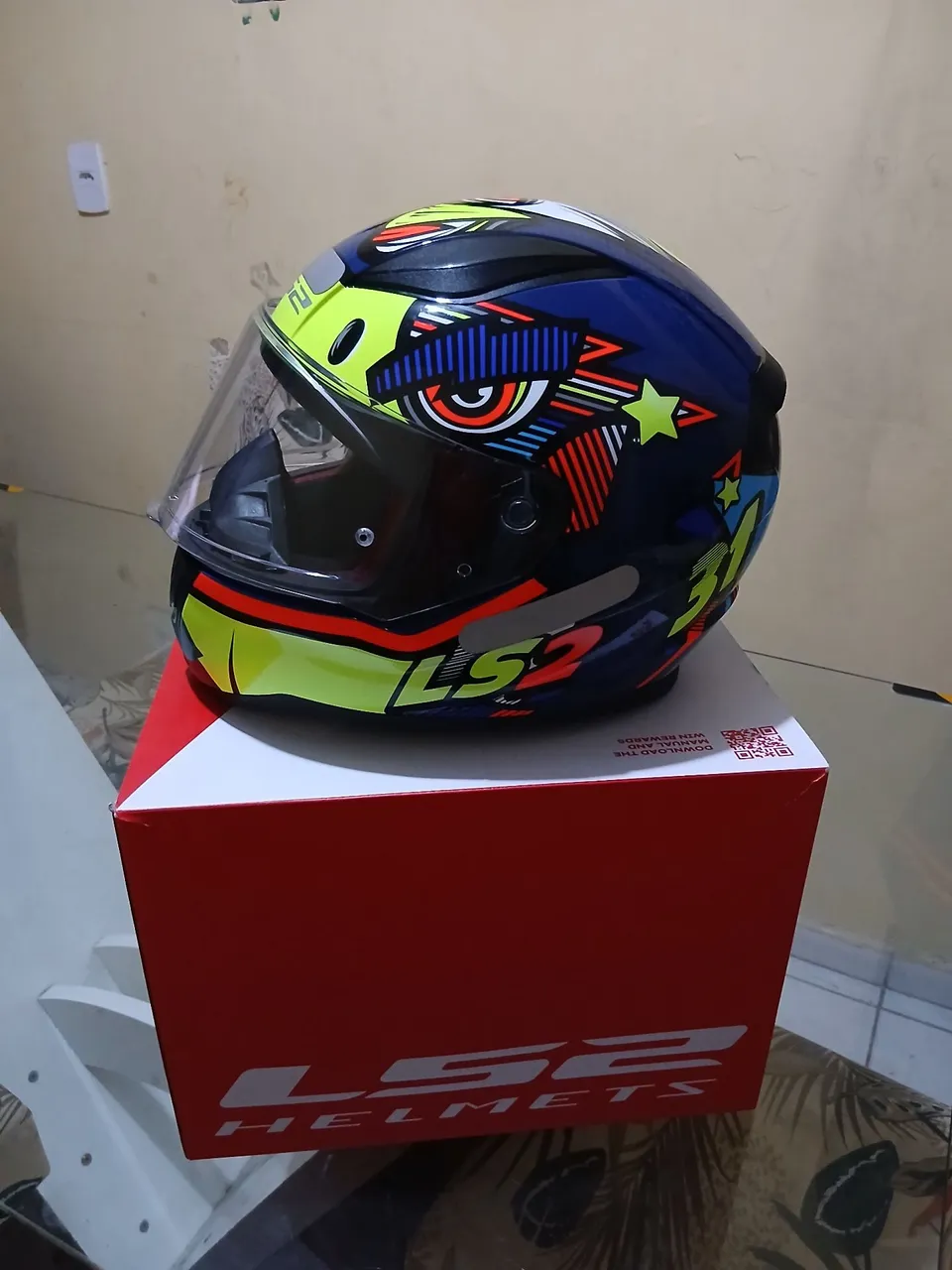 Capacete LS2 novo