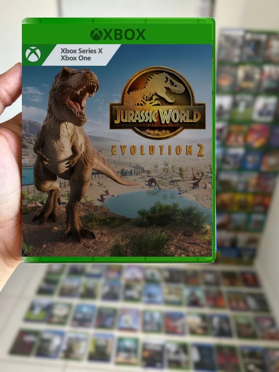 jogo xbox one series Jurassic 