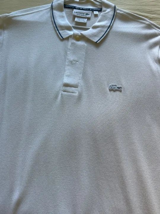 Camisa gola polo Lacoste tam 3 (P/M) - Foto 4