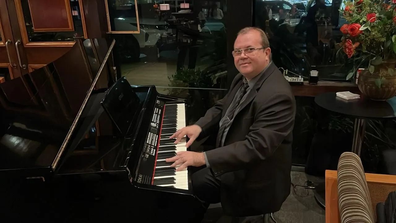 Aula de teclado, piano particular