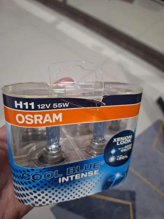 Lâmpadas de LED para Farol H11 OSRAM Cool Blue Intense