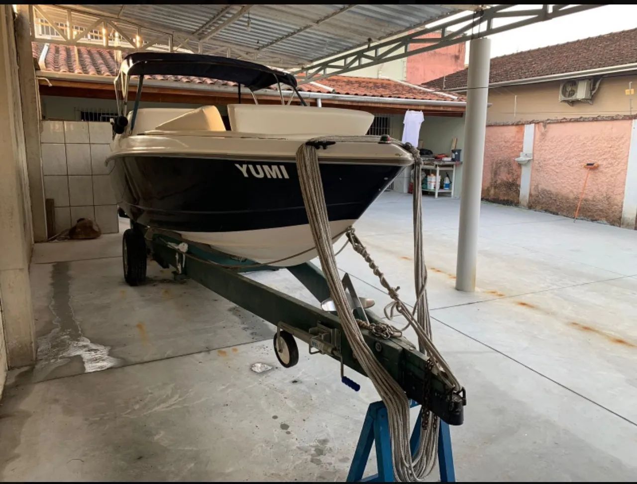 Lancha com motor Evinrude - Ótimo estado! - Foto 6