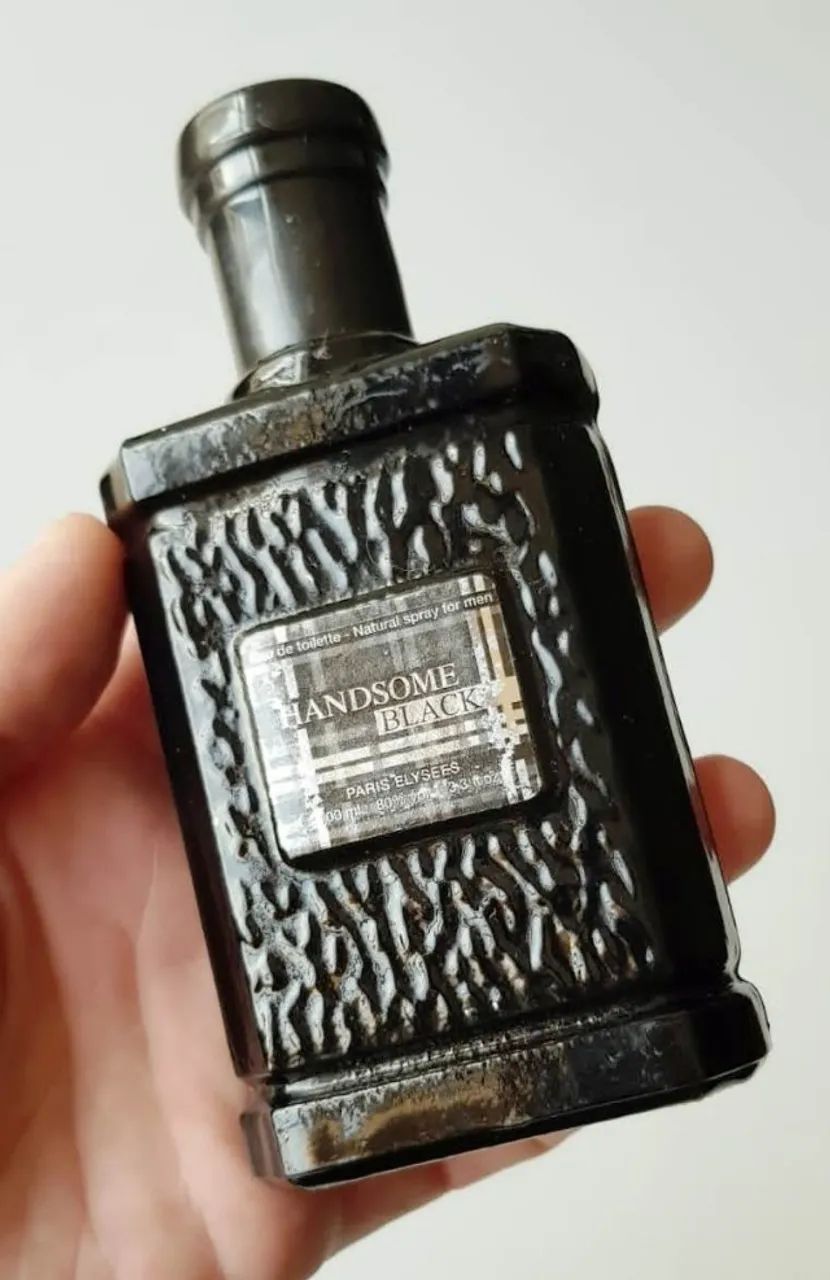 Perfume Handsome Black (Paris Elysees) - Teve Algum Uso - Original - Foto 3