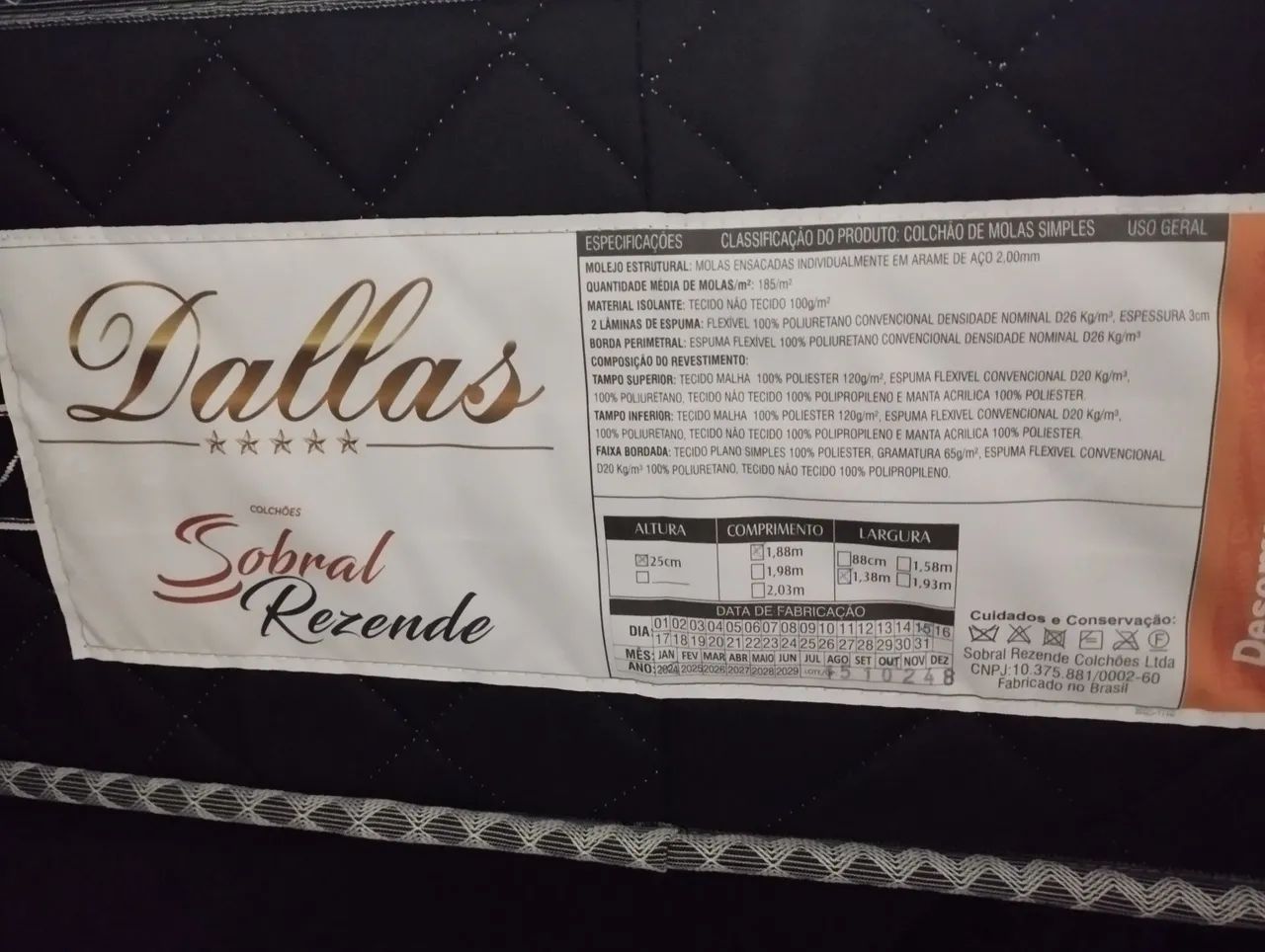 Cama Box Casal com Cabeceira - Foto 3