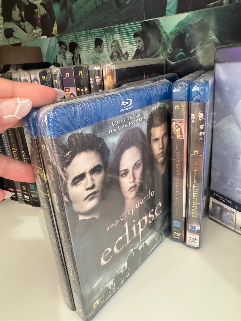 Coleção completa - Crepúsculo - Livros, DVDs e CD - Foto 2