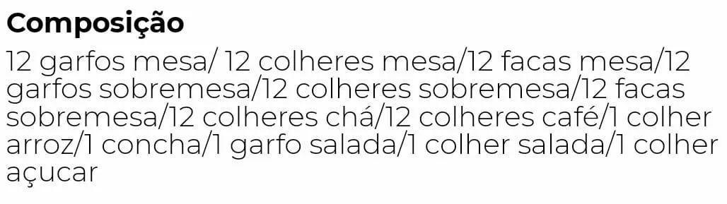 Faqueiro Inox 101 Peças - St. James - Foto 6