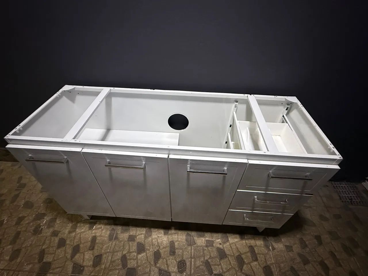 Gabinete cozinha aço 1,5 m - Foto 4