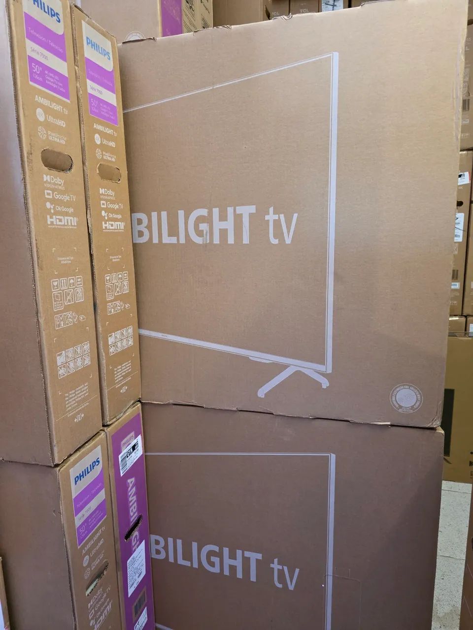 TV Philips 50'' 4K UHD LED Google TV Ambilight - Foto 2