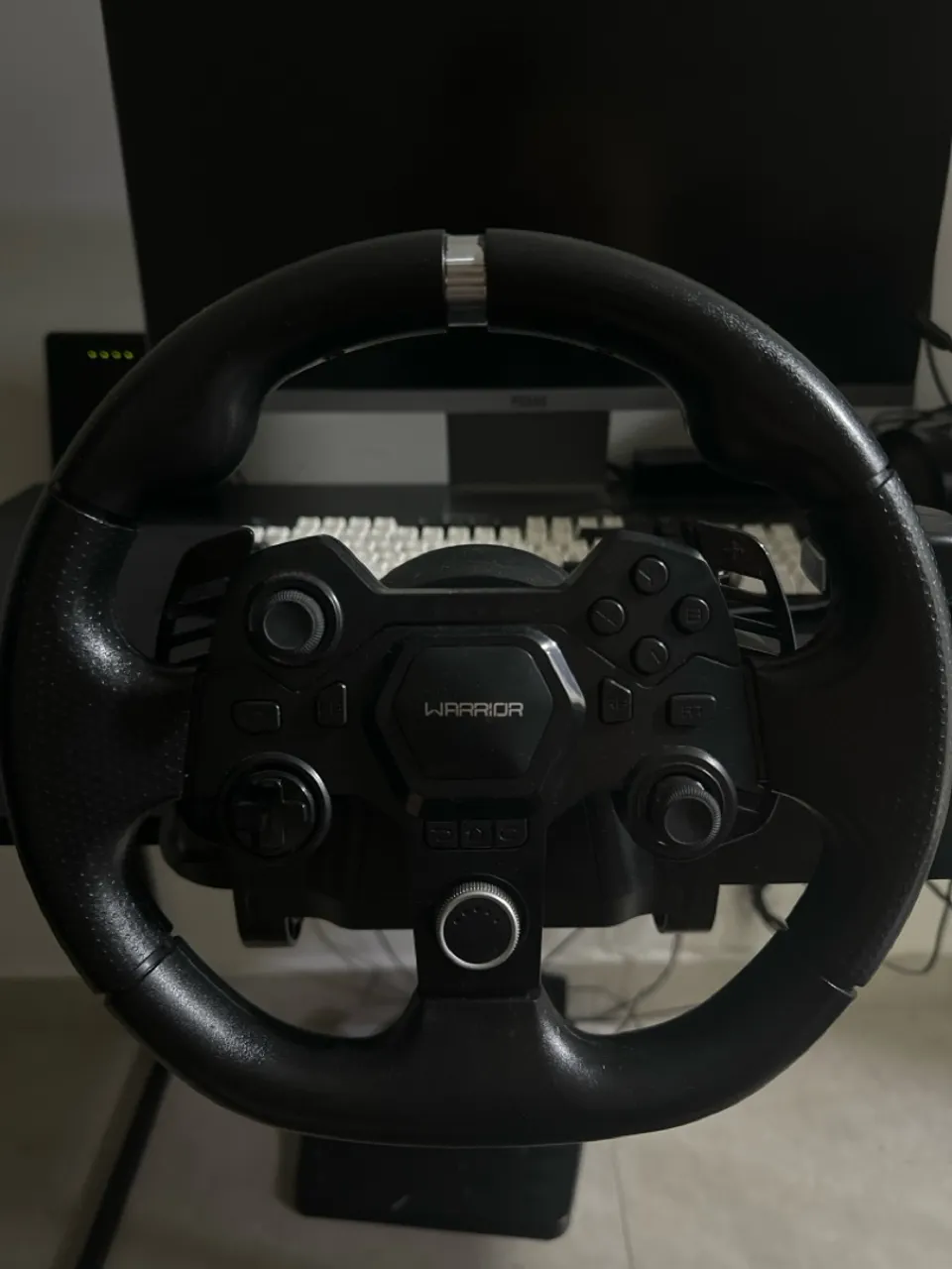 Volante Warrior Artaxes com Pedal