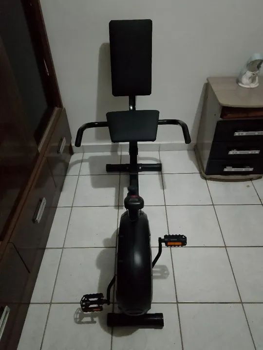Bicicleta Ergométrica POLIMET magnetic horizontal. - Foto 2