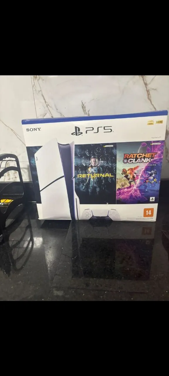 Vendo ps5 lacrado 1 tera chama