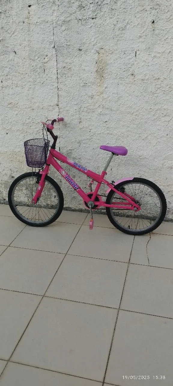 Bicicleta Infantil Rosa - Aro 20