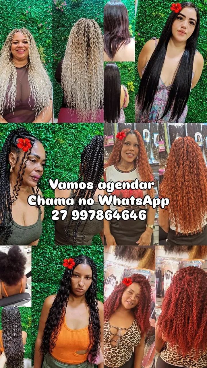 Colocação e venda de cabelos tranças cabelos orgânicos e humanos  - Foto 5