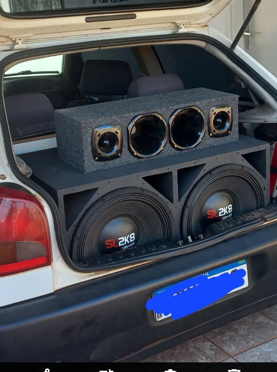 Som automotivo completo Driver SL2K8