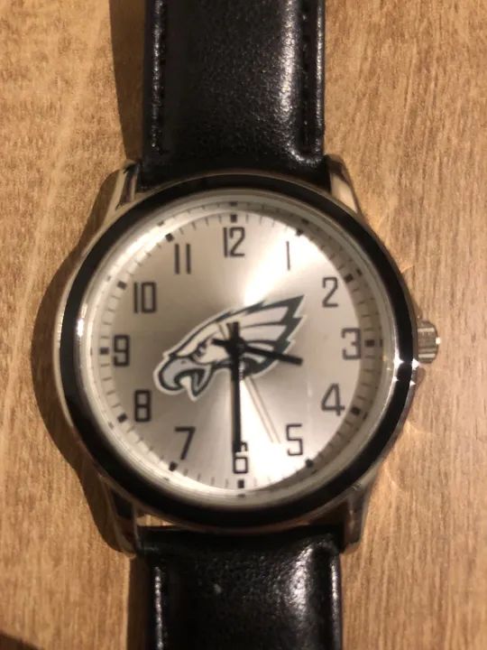 Relógio Eagles NFL original dos EUA - Foto 2