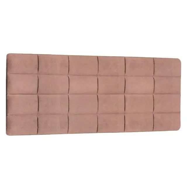 Cabeceira Box Bronze Casal Tec Deluxe Rosa Seco - Em Oferta  - Foto 2