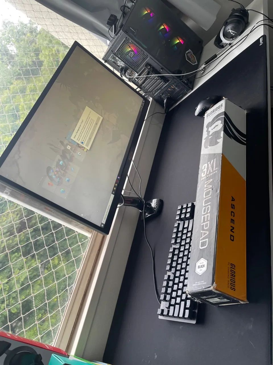 Mousepad Gamer Glorious Ascend 3XL Preto
