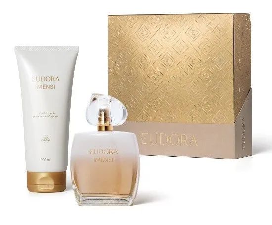 Kit presente imensi perfume e loção corporal - Foto 3
