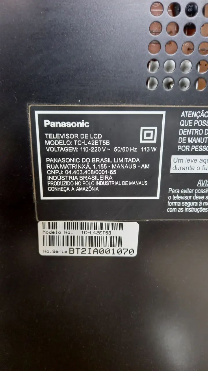 TV Panasonic leia a descrição - Foto 2