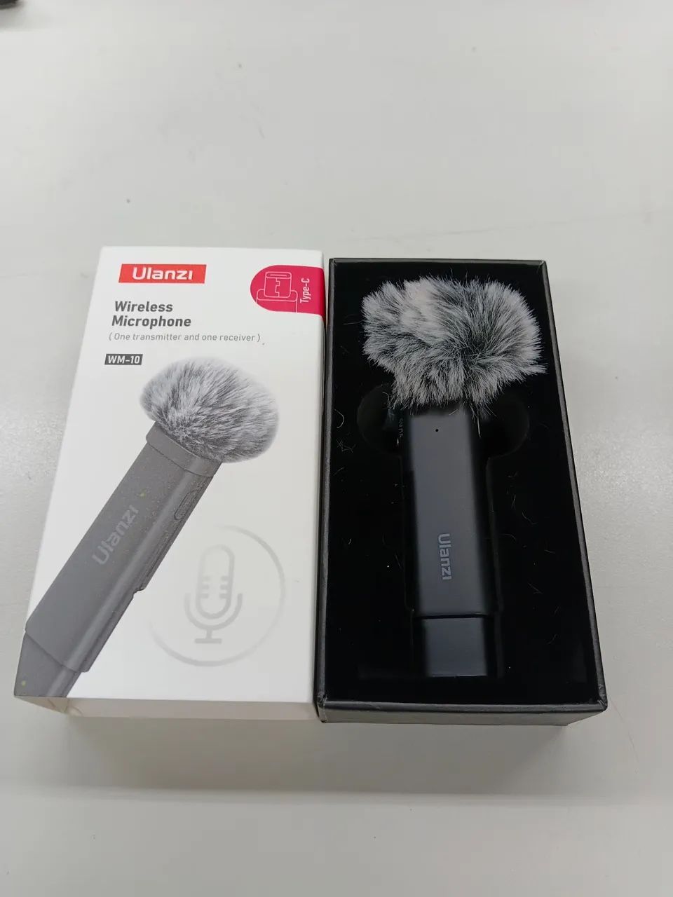 Microfone Sem Fio Ulanzi WM-10 USB-C - Pouquíssimo uso. - Foto 2