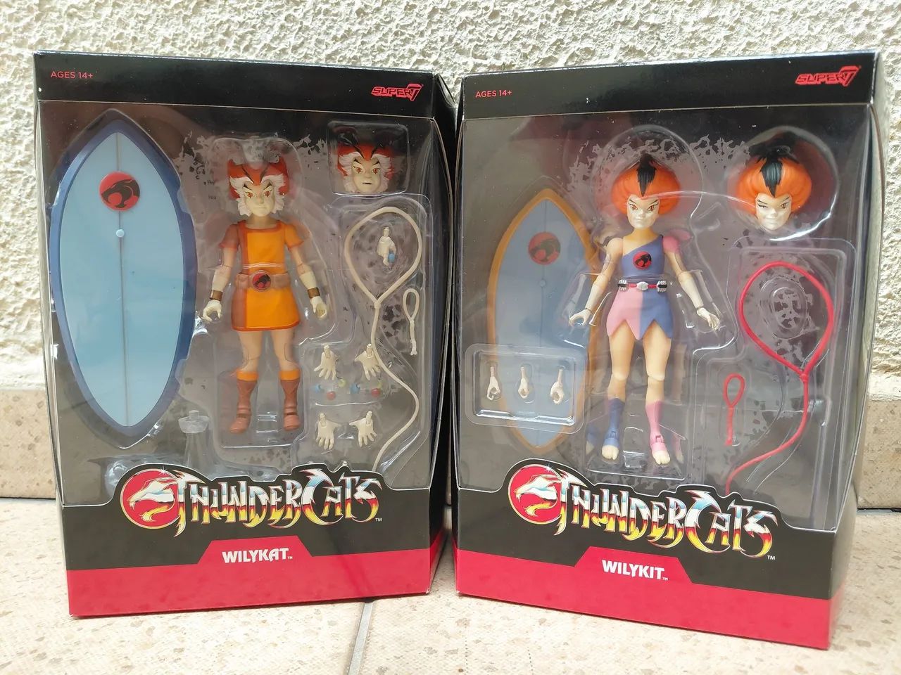 Thundercats super7 Lote Wilykit e Wilykat - Foto 2