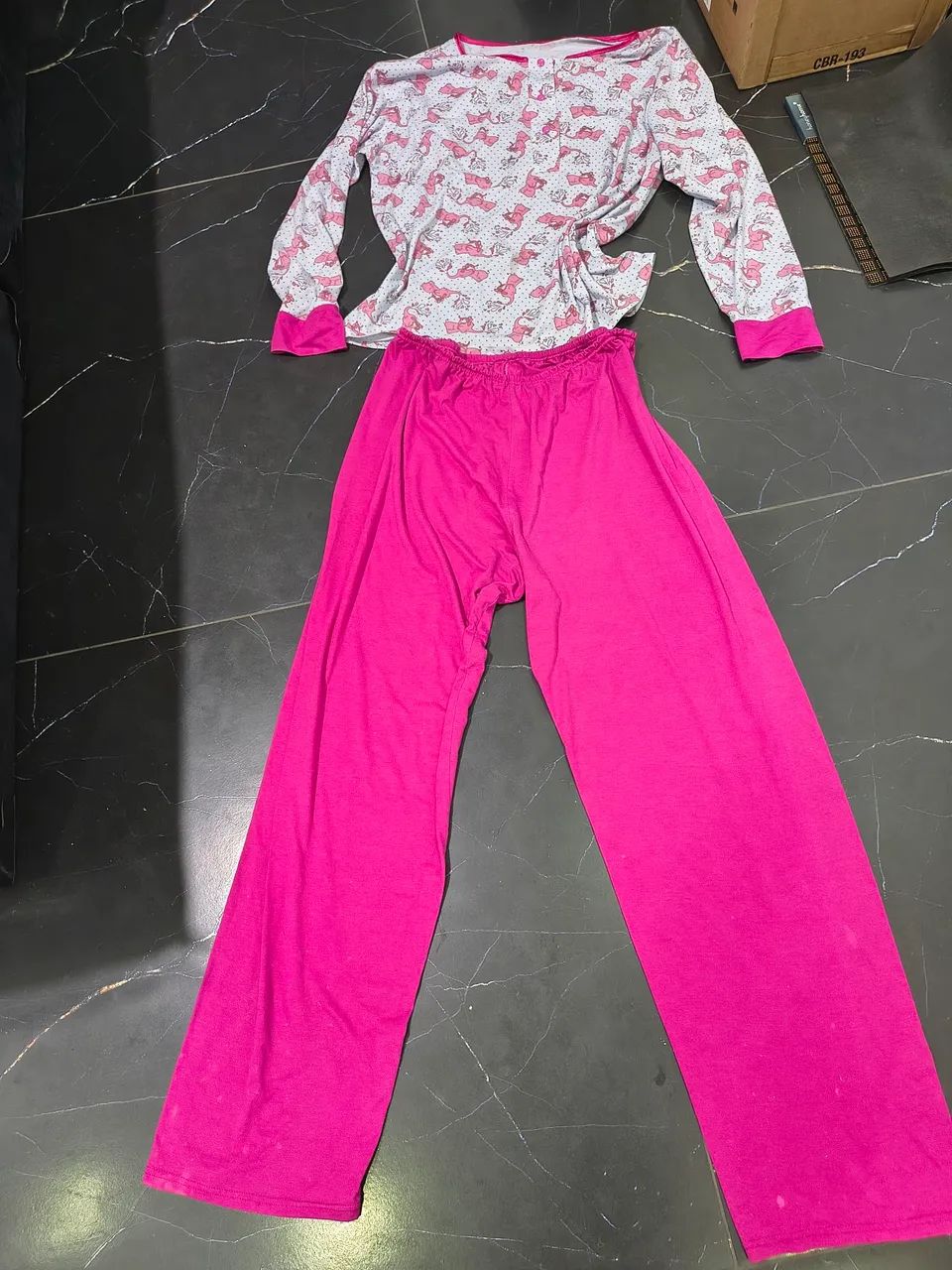 Pijama plus size veste 50