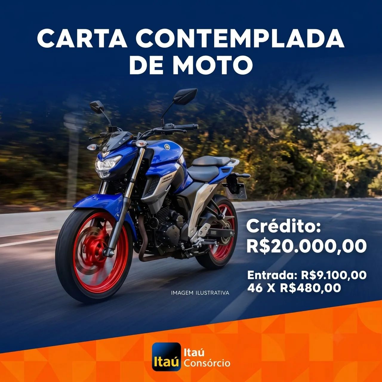 Serviço de Carta para Moto