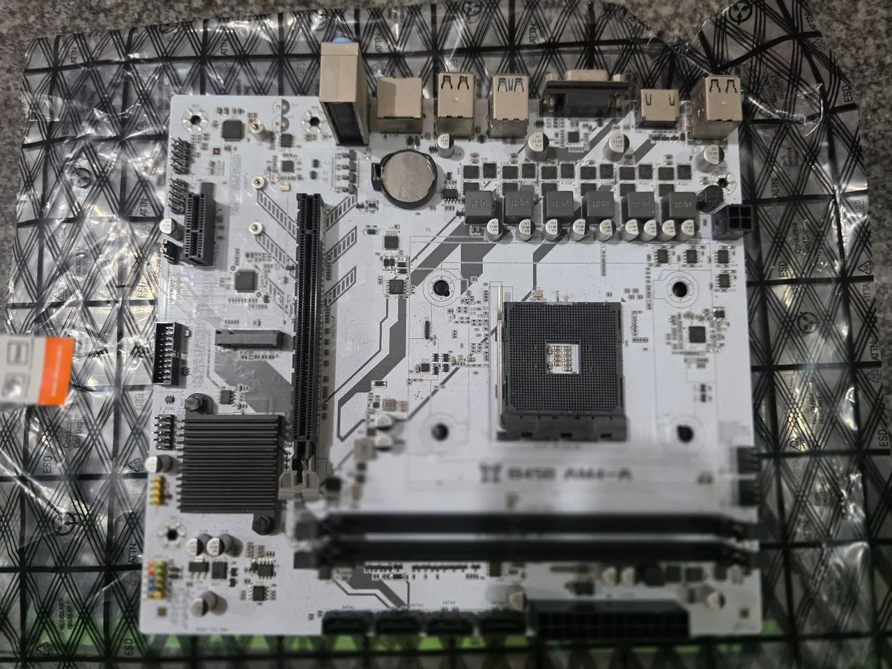  Defeito Placa mãe Machinist B450 AM4-A