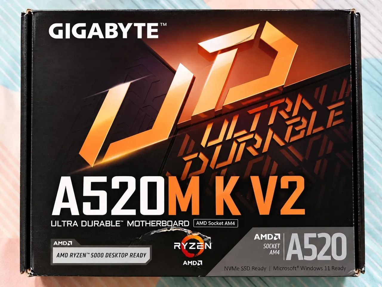 PLACA MAE GIGABYTE A520M K V2 - NOVA NUNCA USADA